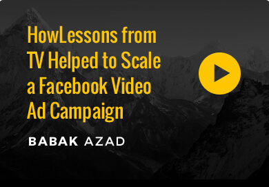 How Lessons from TV Helped to Scale a Facebook Video Ad Campaign